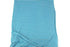 Teal Blue and Off White Narrow Stripe Speckled Knit Jersey Fabric by the yard